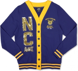 View Buying Options For The Big Boy North Carolina A&T Aggies S8 Womens Cardigan