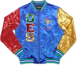 View Buying Options For The Big Boy Eastern Star Divine S3 Satin Ladies Sequins Jacket