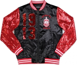 View Buying Options For The Big Boy Delta Sigma Theta Divine 9 S3 Satin Ladies Sequins Jacket