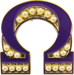 View Buying Options For The Omega Psi Phi 3D Pearl Symbol Lapel Pin