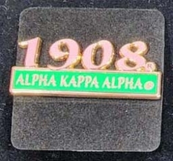 View Buying Options For The Alpha Kappa Alpha 1908 Bar Design Lapel Pin