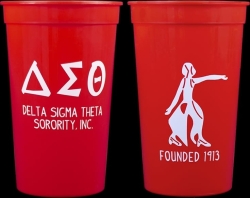 View Buying Options For The Delta Sigma Theta Plastic Stadium Cups [Pre-Pack]