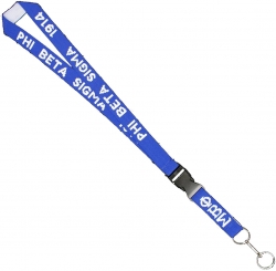 View Buying Options For The Phi Beta Sigma Woven Lanyard Keychain