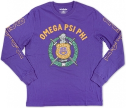 View Buying Options For The Big Boy Omega Psi Phi Divine 9 S2 Long Sleeve Mens Tee