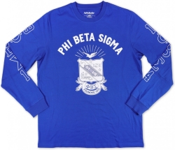 View Buying Options For The Big Boy Phi Beta Sigma Divine 9 S2 Long Sleeve Mens Tee
