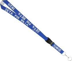 View Buying Options For The Zeta Phi Beta Break Away Woven Lanyard