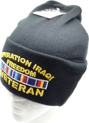 View Buying Options For The Operation Iraqi Freedom Mens Cuffed Beanie Cap