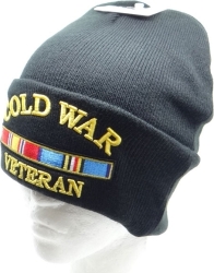 View Product Detials For The Cold War Veteran Mens Cuffed Beanie Cap