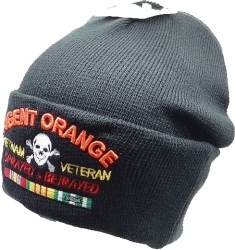 View Buying Options For The Agent Orange Vietnam Veteran Mens Cuffed Beanie Cap