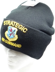 View Product Detials For The Strategic Air Command Mens Cuffed Beanie Cap