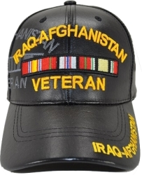 View Buying Options For The Iraq-Afghanistan Veteran PU Leather Shadow Mens Cap