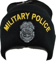 View Buying Options For The Military Police Badge Mens Cuffed Beanie Cap