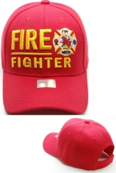 View Product Detials For The Fire Fighter Fire Rescue Emblem Mens Cap