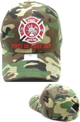 View Buying Options For The Fire Rescue Emblem First In Last Out Mens Cap