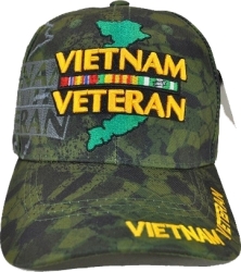 View Buying Options For The Vietnam Veteran Map Snake Skin Camo Mens Cap