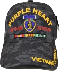 View Buying Options For The Purple Heart Vietnam Veteran Snake Skin Camo Mens Cap