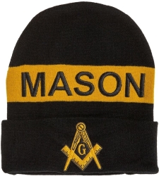 View Product Detials For The Mason Embroidered Knit Beanie