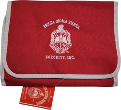 View Buying Options For The Buffalo Dallas Delta Sigma Theta Cosmetic Bag