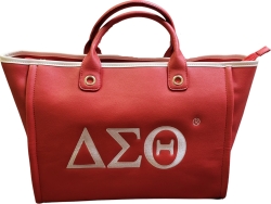 View Buying Options For The Buffalo Dallas Delta Sigma Theta Trapeze Tote Bag