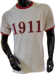 View Product Detials For The Buffalo Dallas Kappa Alpha Psi 1911 Ringer T-Shirt