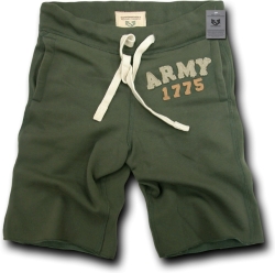 View Buying Options For The Rapid Dominance Army Normandy Mens Fleece Shorts