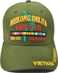 View Buying Options For The Mekong Delta Proudly Served Vietnam Veteran Mens Cap