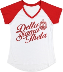 View Buying Options For The Big Boy Delta Sigma Theta Divine 9 S2 V-Neck Ladies Tee