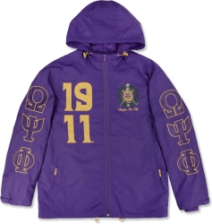 View Buying Options For The Big Boy Omega Psi Phi Divine 9 S8 Mens Windbreaker Jacket