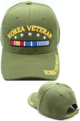 View Buying Options For The Korea Veteran Stars & Ribbons Shadow Mens Cap