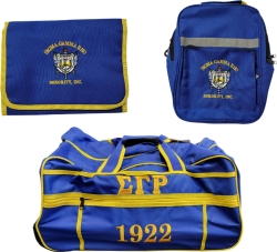 View Buying Options For The Buffalo Dallas Sigma Gamma Rho 3-Piece Travel Bag Bundle