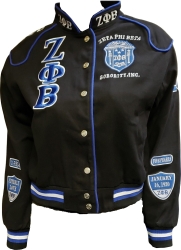 View Buying Options For The Buffalo Dallas Zeta Phi Beta Racing Jacket