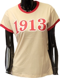 View Buying Options For The Buffalo Dallas Delta Sigma Theta 1913 Ringer T-Shirt