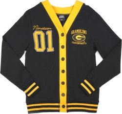 View Product Detials For The Big Boy Grambling State Tigers S10 Womens Cardigan