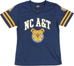 View Buying Options For The Big Boy North Carolina A&T Aggies Ladies Football Jersey Tee