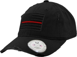View Buying Options For The Rapid Dominance Vintage Thin Red Line Patch Mens Cap