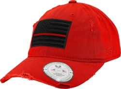 View Buying Options For The Rapid Dominance Vintage Thin Red Line Patch Mens Cap