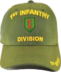 View Buying Options For The 1st Infantry Division C1260 Side Shadow Mens Cap