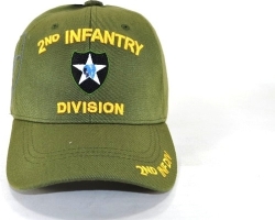 View Buying Options For The 2nd Infantry Division C1261 Side Shadow Mens Cap