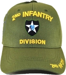 View Buying Options For The 2nd Infantry Division C1261 Side Shadow Mens Cap