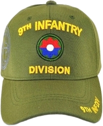 View Buying Options For The 9th Infantry Division C1266 Side Shadow Mens Cap