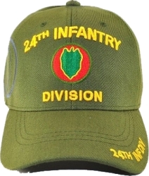 View Buying Options For The 24th Infantry Division C1269 Side Shadow Mens Cap