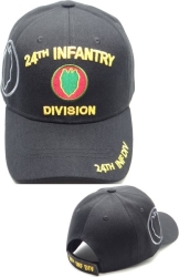 View Buying Options For The 24th Infantry Division C1269 Side Shadow Mens Cap