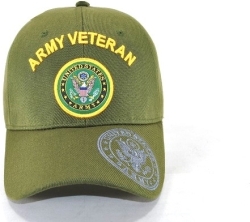 View Buying Options For The Army Veteran Shadow Logo On Bill Mens Cap