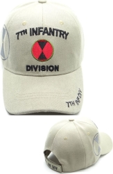 View Buying Options For The 7th Infantry Division C1264 Side Shadow Mens Cap