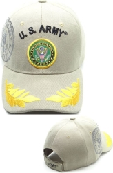 View Product Detials For The U.S. Army Shield Arch Leaf Bill Shadow Mens Cap