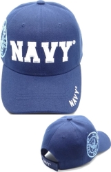 View Buying Options For The Navy Block Letter Shadow Mens Cap