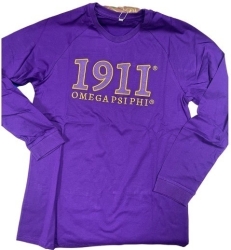 View Buying Options For The Omega Psi Phi 1911 Cotton Long-Sleeve Mens Shirt