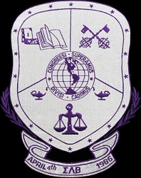 View Product Detials For The Sigma Lambda Beta Shield Iron-On Patch