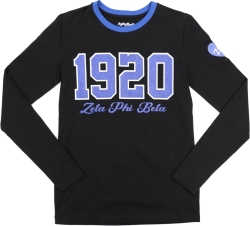 View Buying Options For The Big Boy Zeta Phi Beta Divine 9 S4 Long Sleeve Tee