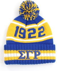 View Buying Options For The Big Boy Sigma Gamma Rho Divine 9 S252 Womens Beanie With Ball